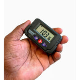 RXP Digital Dashboard Clock with Alarm & Stopwatch – Portable Car and Desk LCD Clock