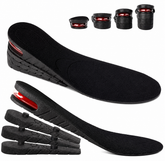 RXP Height Increase Insoles for Men & Women – Adjustable 4 Layer Elevator Shoe Inserts, Invisible Height Booster 3-9cm, Memory Foam Comfort Heel Lift Insoles for Sneakers, Formal Shoes & Boots