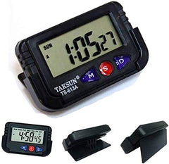 RXP Digital Dashboard Clock with Alarm & Stopwatch – Portable Car and Desk LCD Clock