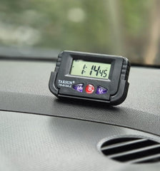 RXP Digital Dashboard Clock with Alarm & Stopwatch – Portable Car and Desk LCD Clock