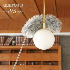 RXP Extendable Microfiber Fan Duster | Long Handle Ceiling Fan Cleaner Brush – Bendable, Washable, High-Reach Dusting Tool