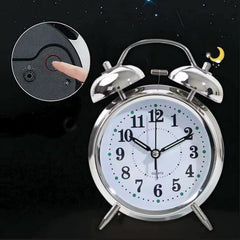 RXP Digital Alarm Clock for Bedroom & Study Table – Compact Desk Clock for Students and Office