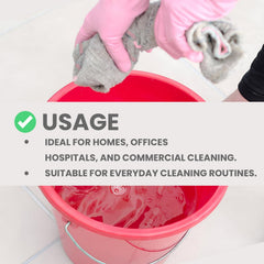 RXP Highly Absorbent Floor Cleaning Cloth (Pocha) – Reusable & Washable Mop for Home, Kitchen & Office