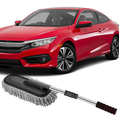 RXP Microfiber Car Duster with Extendable Handle | Scratch-Free Car Cleaning Brush