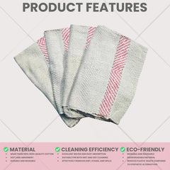 RXP Highly Absorbent Floor Cleaning Cloth (Pocha) – Reusable & Washable Mop for Home, Kitchen & Office