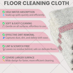 RXP Highly Absorbent Floor Cleaning Cloth (Pocha) – Reusable & Washable Mop for Home, Kitchen & Office