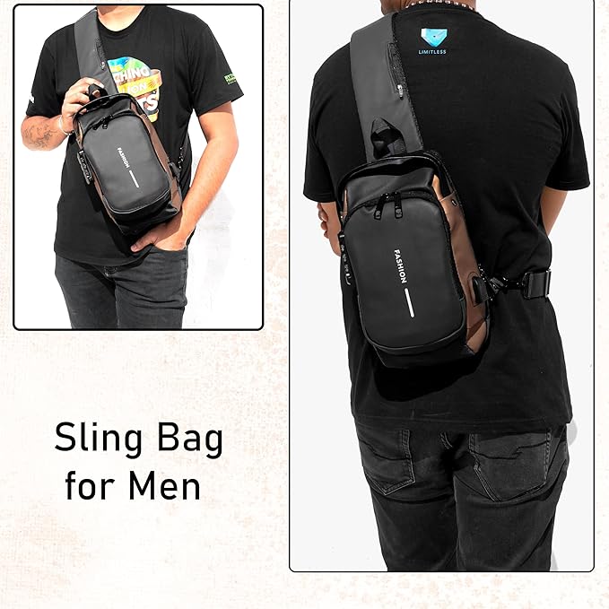 RXP Waterproof Anti-Theft Sling Bag for Men with USB Charging Port – C – RXP Store RXP Waterproof Anti-Theft Sling Bag for Men with USB Charging Port – C – RXP Store