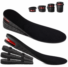 RXP Height Increase Insoles for Men & Women – Adjustable 4 Layer Elevator Shoe Inserts, Invisible Height Booster 3-9cm, Memory Foam Comfort Heel Lift Insoles for Sneakers, Formal Shoes & Boots