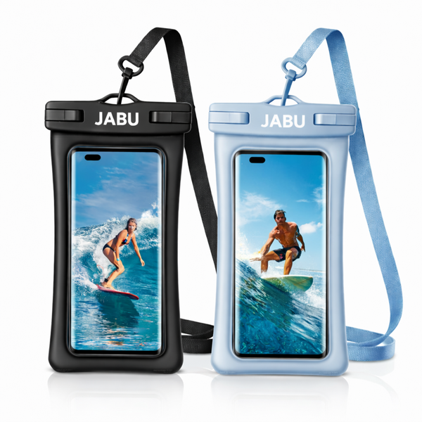 RXP Waterproof Phone Pouch - Touch Sensitive Clear Case for Swimming & Beach | Universal Fit (2-Pack)