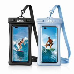RXP Waterproof Phone Pouch - Touch Sensitive Clear Case for Swimming & Beach | Universal Fit (2-Pack)