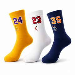 Unisex Funky Printed Socks Pack of 3 | Cotton Rich Breathable Casual Socks for Men & Women | Stylish Stretch Socks for Sneakers, Gym, Streetwear, Sports & Daily Wear