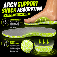 RXP Height Increase Insoles for Men & Women (Pack of 3) | Memory Foam Shoe Lifts with Arch Support & Shock Absorption | Adjustable Heel Lift Inserts 1.5cm, 2.5cm & 3.5cm for Taller Height & All Day Comfort