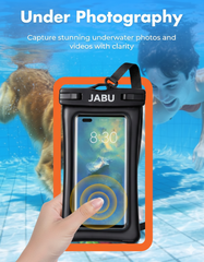 RXP Waterproof Phone Pouch - Touch Sensitive Clear Case for Swimming & Beach | Universal Fit (2-Pack)