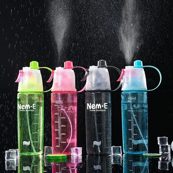 600ml Sports Spray Water Bottle for Sport Outdoor Bicycle Cycling Gym Summer Special