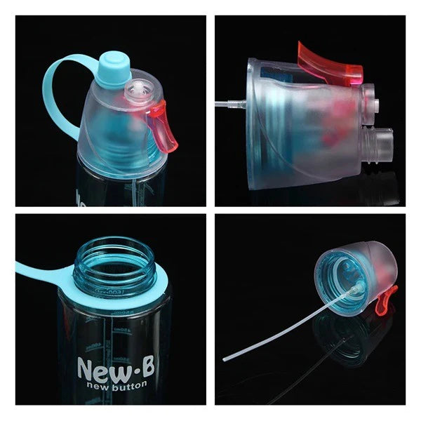 600ml Sports Spray Water Bottle for Sport Outdoor Bicycle Cycling Gym Summer Special